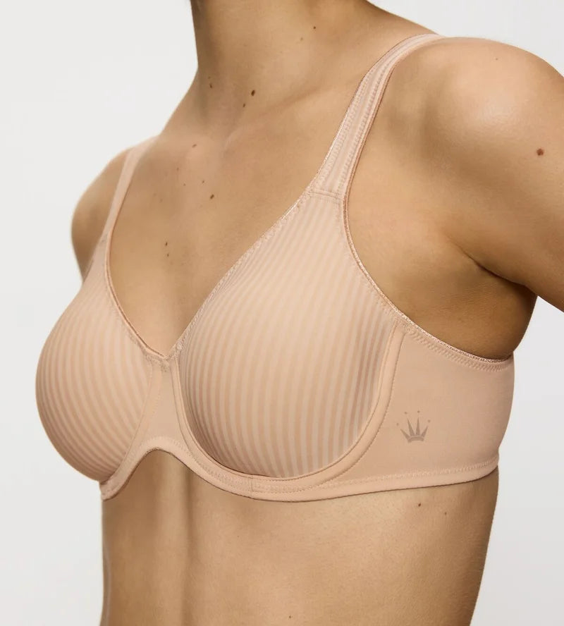 Triumph - Modern Soft Cotton Moulded Bra Neutral Beige