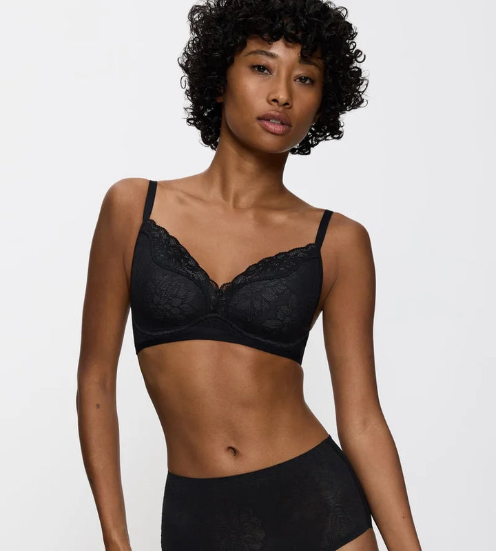 Triumph - Fit Smart Padded Plunge Bra Black