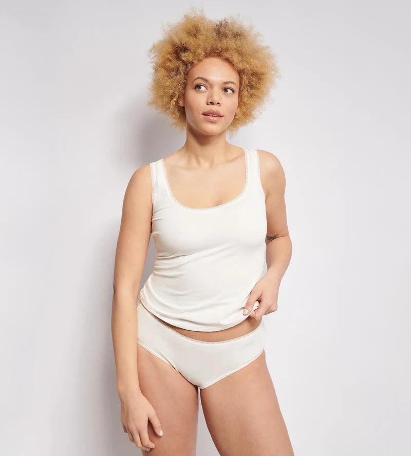 Sloggi - Go Brief Silk White