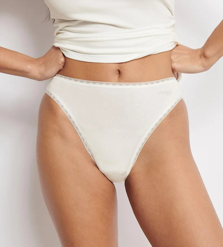 Sloggi - Go Brief Silk White