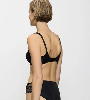 Triumph - Modern Lace Plus Cotton Full Cup Bra Black