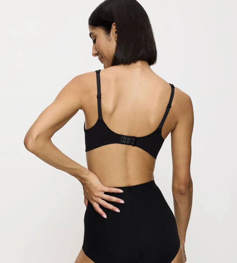 Triumph - Modern Lace Plus Cotton Wireless Bra Black