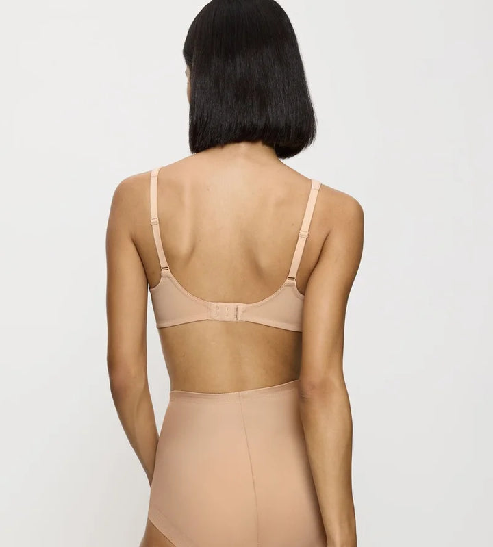 Triumph - Modern Lace Plus Cotton Wireless Bra Neutral Beige
