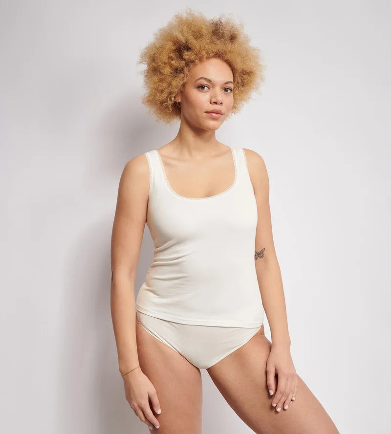 Sloggi - Go Tank Top Silk White