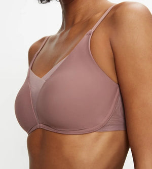 Triumph - Shape Smart Wireless Padded Smoothing Bra Rose Brown