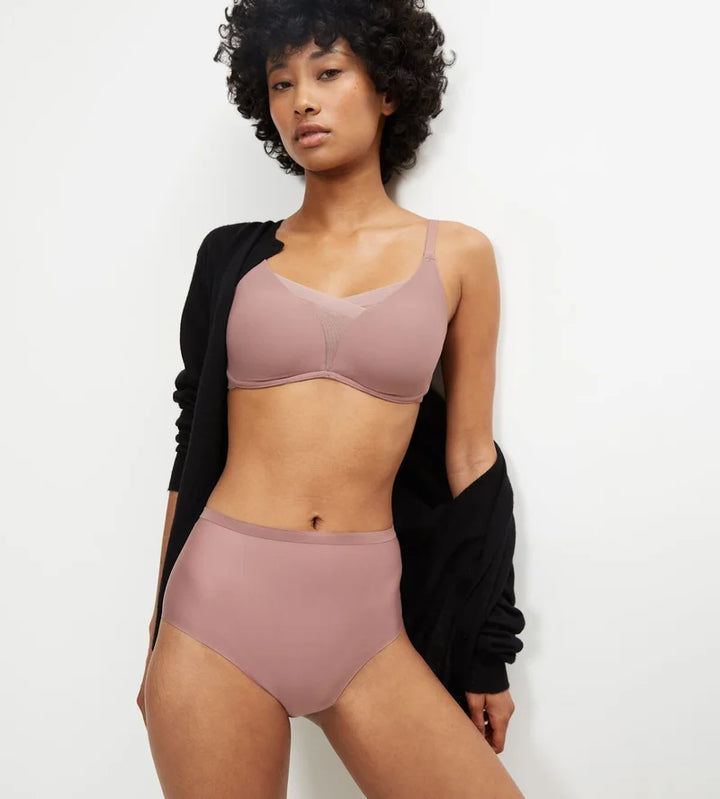 Triumph - Shape Smart Wireless Padded Smoothing Bra Rose Brown