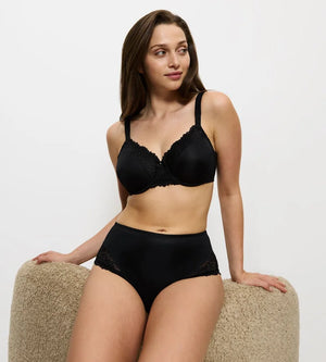 Triumph - Ladyform Soft Maxi Brief Black