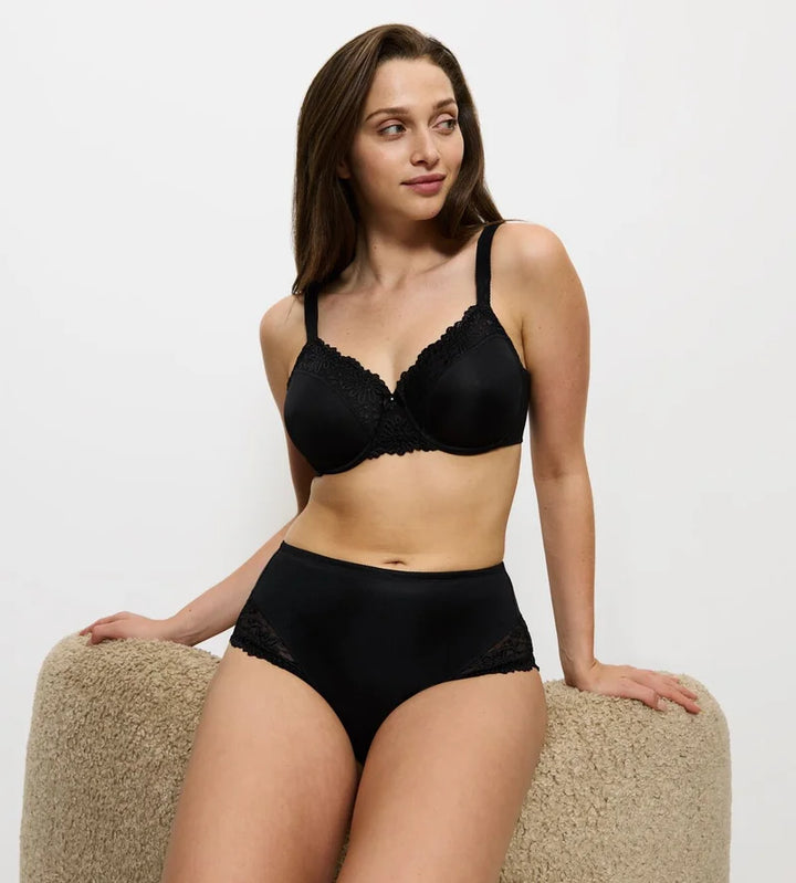 Triumph - Ladyform Soft Maxi Brief Black