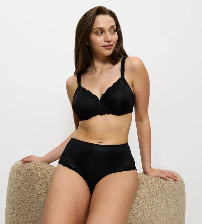 Triumph - Ladyform Soft Maxi Brief Black