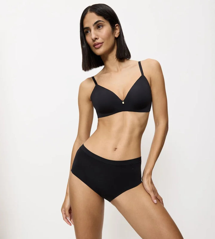 Triumph - Smart Natural Maxi Brief Ex Black
