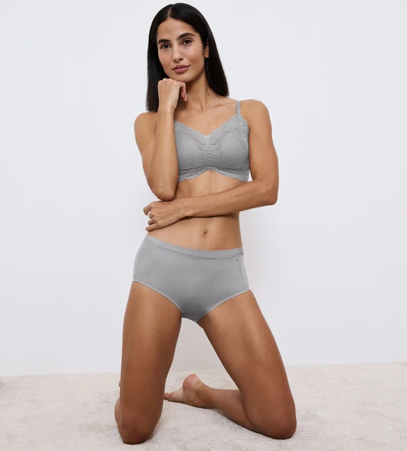 Triumph - Smart Natural Maxi Brief Ex Grey Shadow