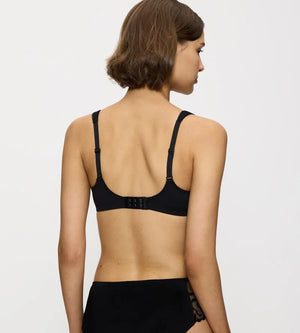 Triumph - Modern Lace Plus Cotton Full Cup Support Bra Black