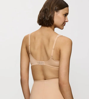 Triumph - Modern Lace Plus Cotton Full Cup Support Bra Neutral Beige