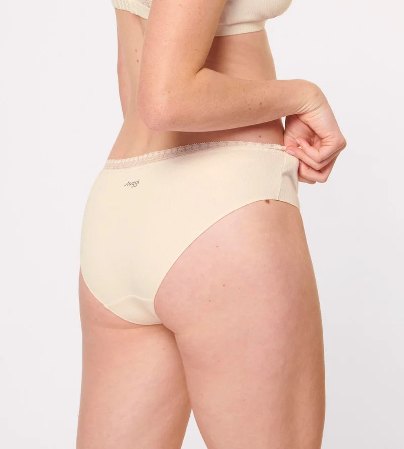 Sloggi - Go Ribbed Hipster Brown