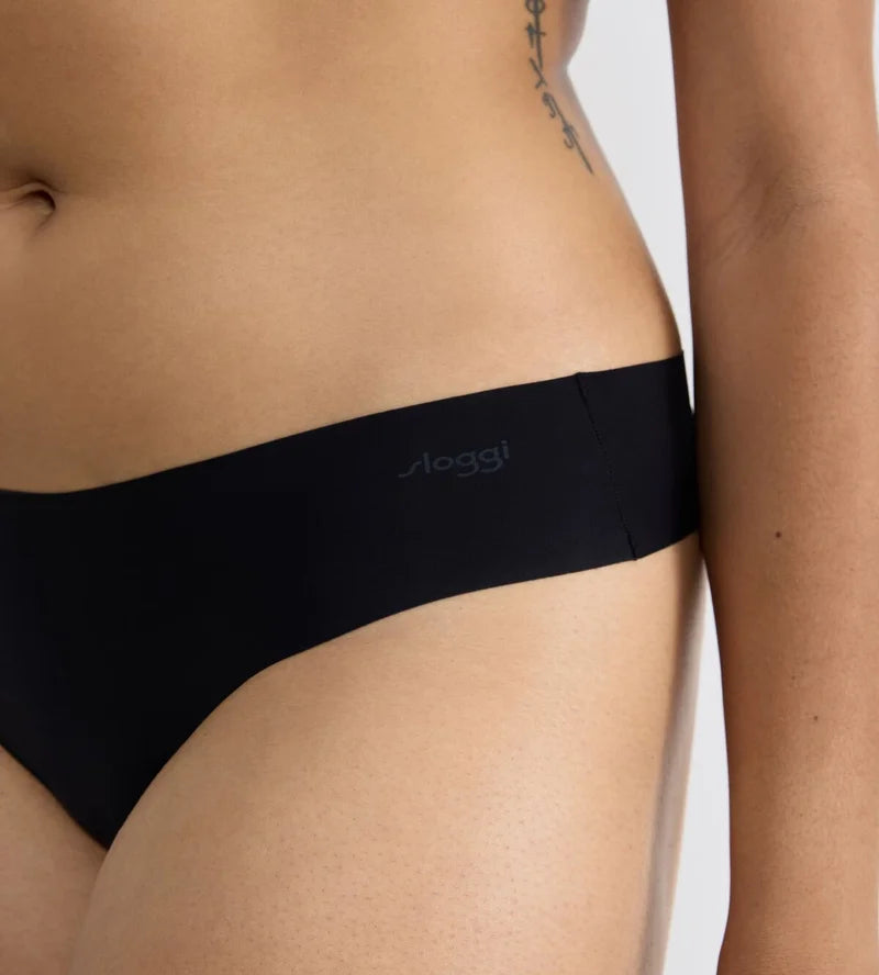 Sloggi - Zero Microfibre Hipstring Black