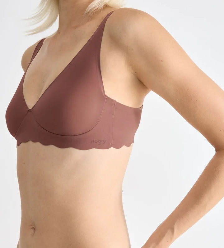 Sloggi - Zero Microfibre Soft Bra Cacao