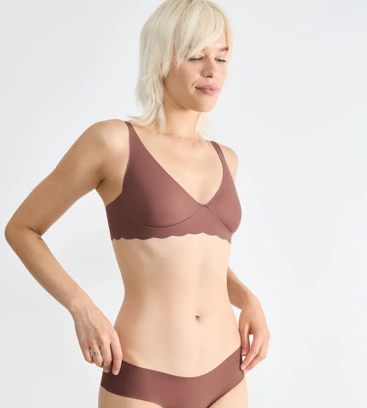 Sloggi - Zero Microfibre Soft Bra Cacao