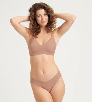 Sloggi - Zero Modal Hipstring Cameo Brown