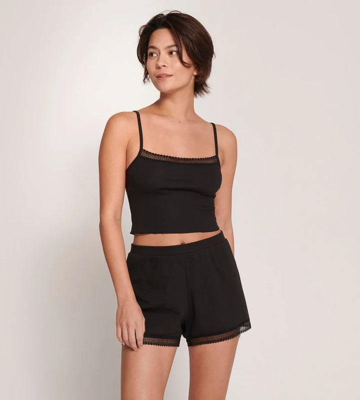 Sloggi - Go Ribbed Short Black