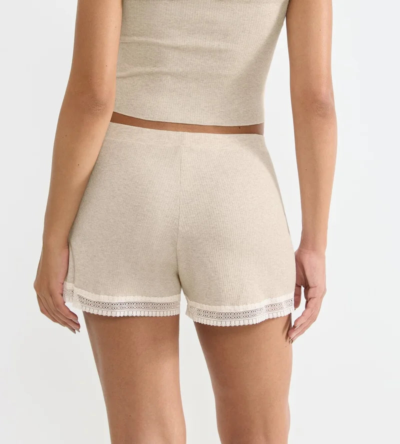 Sloggi - Go Ribbed Short Grey Combination