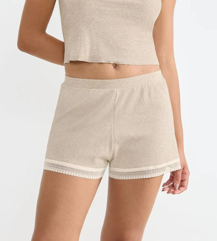 Sloggi - Go Ribbed Short Grey Combination