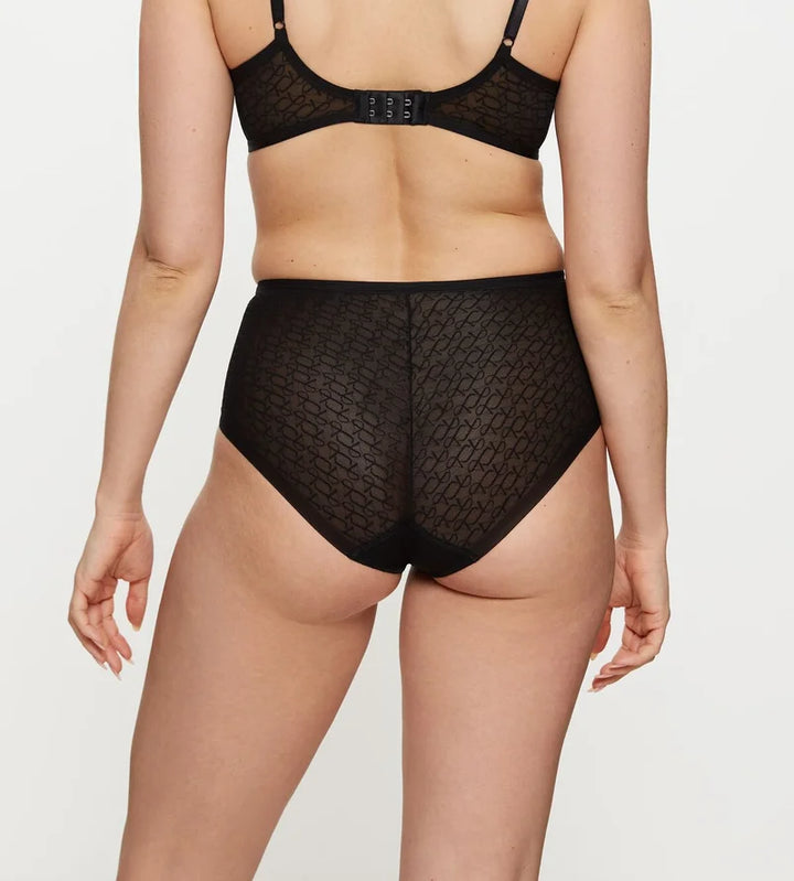 Triumph - Signature Sheer Maxi Brief Ex Black