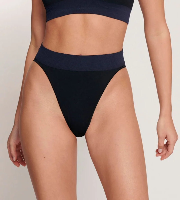 Sloggi - Ever Infused Aloe High Leg Brief Black