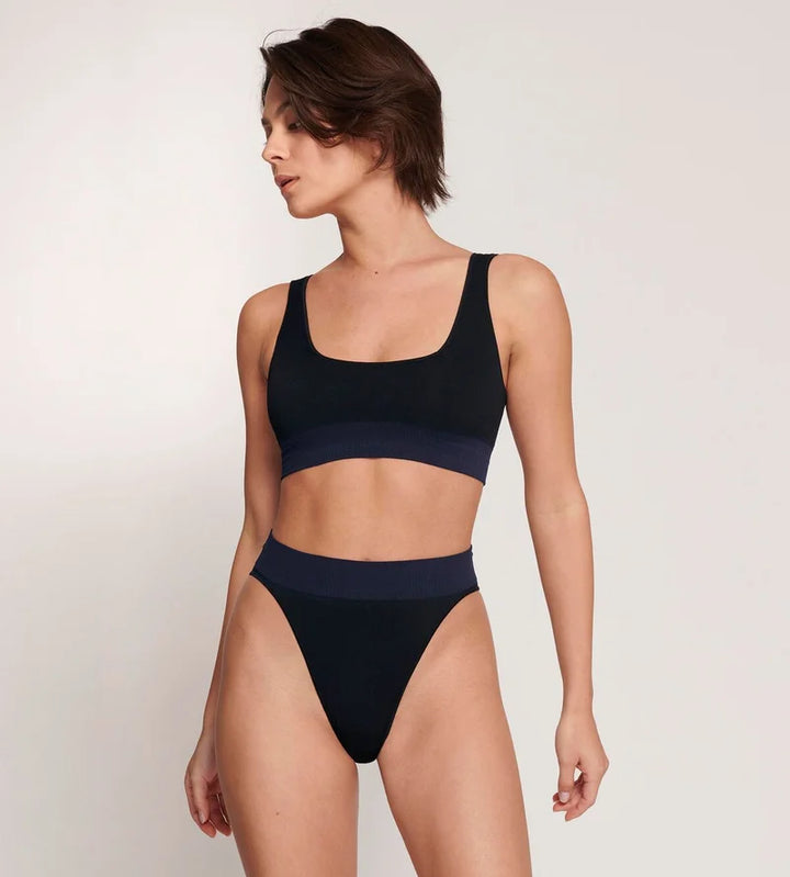 Sloggi - Ever Infused Aloe High Leg Brief Black