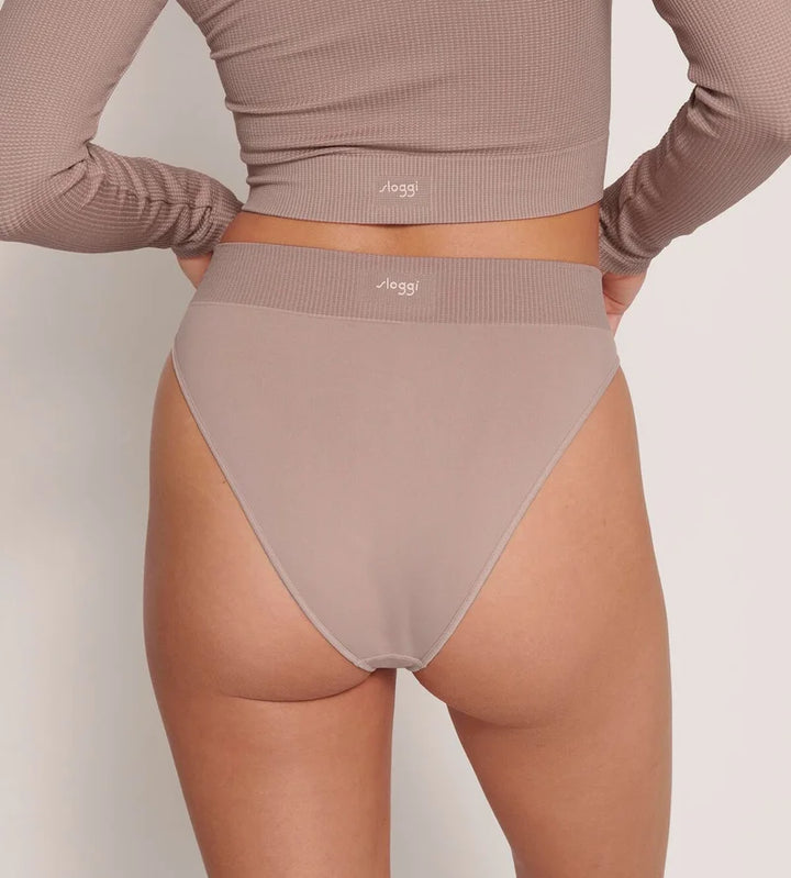 Sloggi - Ever Infused Aloe High Leg Brief Foggy Mauve