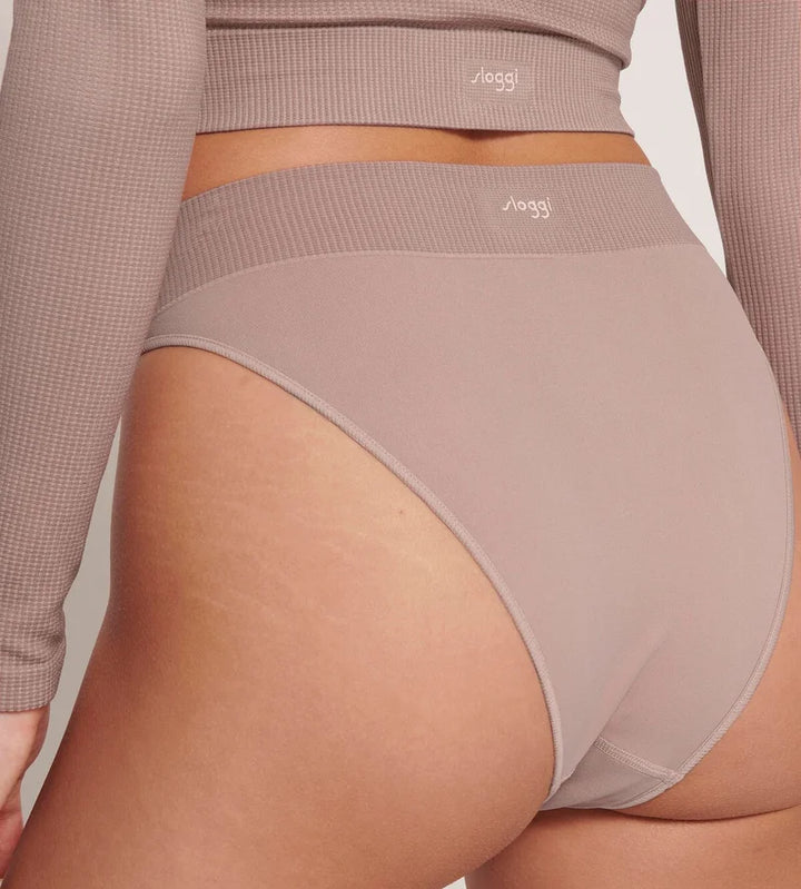 Sloggi - Ever Infused Aloe High Leg Brief Foggy Mauve