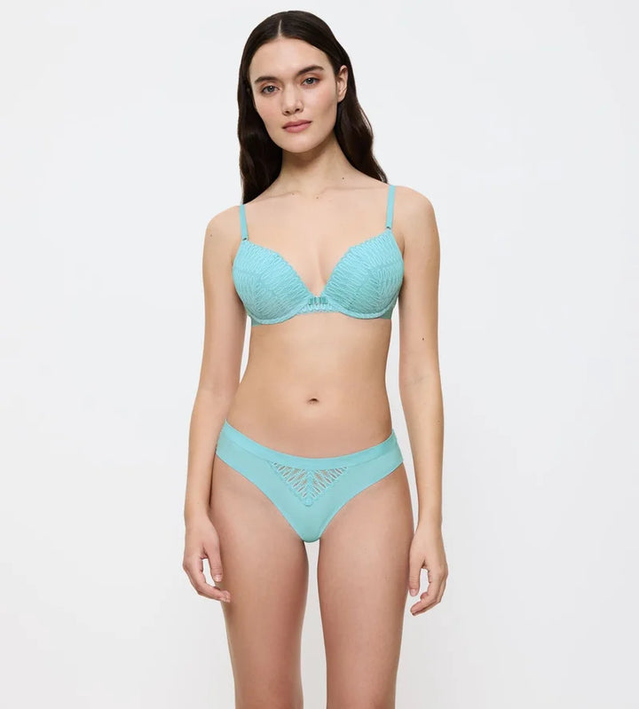 Triumph - Aura Spotlight Brazilian Brief Silver Blue