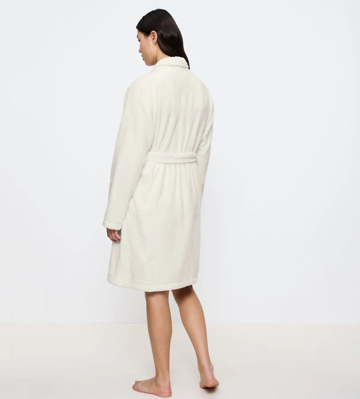Triumph - Robes Fleece Robe Silk White