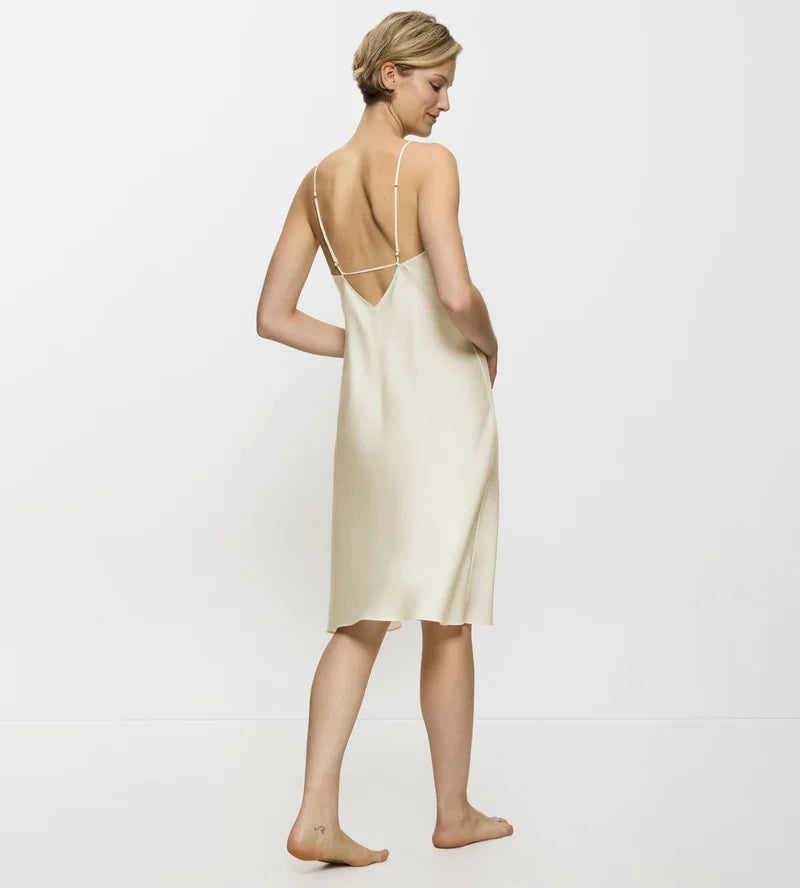 Triumph - Silky Sensuality Long Nighty Ecru White