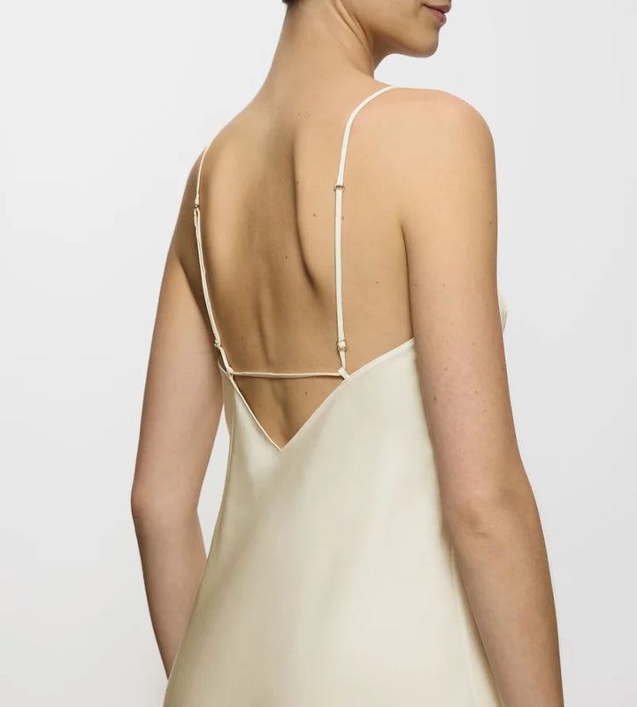 Triumph - Silky Sensuality Long Nighty Ecru White