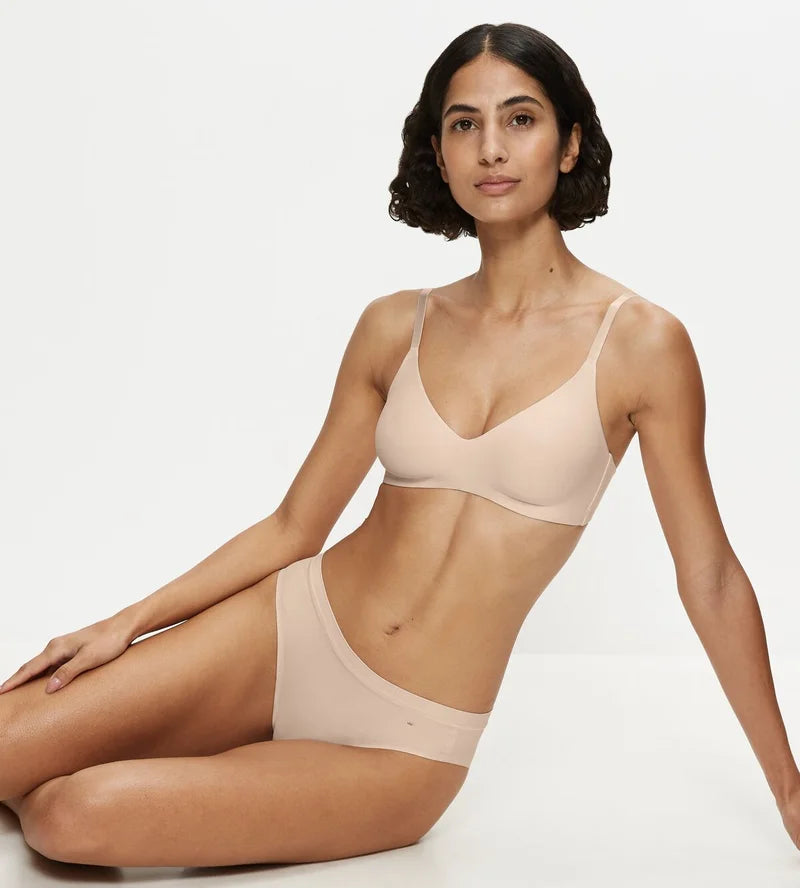 Triumph - Pure Micro Non-Padded Moulded Bra Cameo Beige