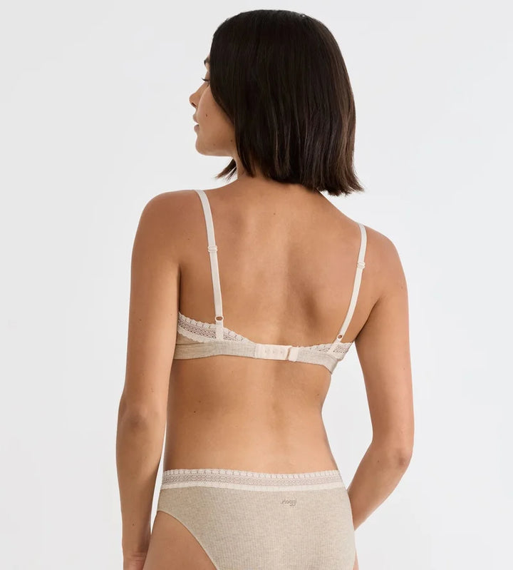 Sloggi - Go Ribbed Bralette Grey Combination