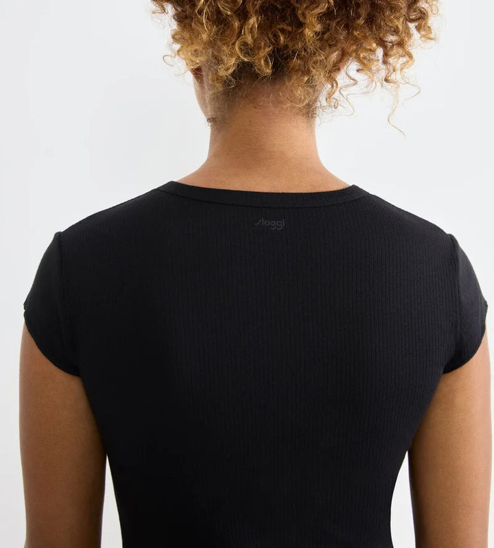 Sloggi - Go Ribbed T-Shirt Black