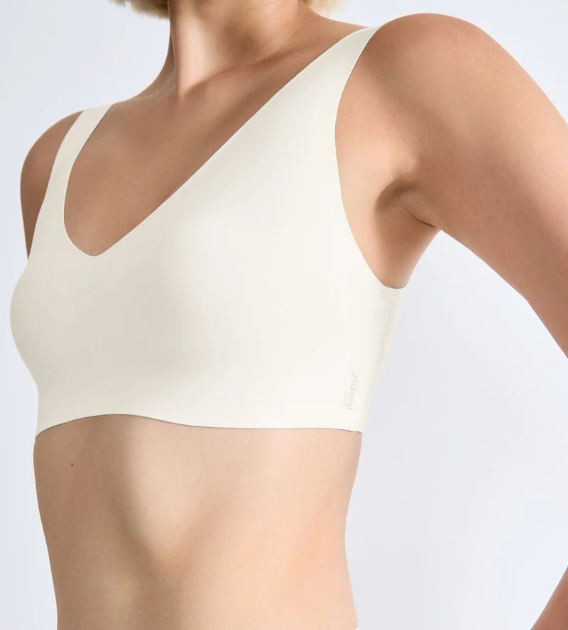 Sloggi - Zero Feel Bralette Silk White