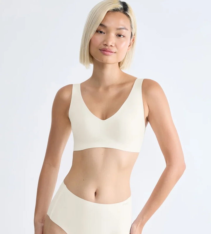 Sloggi - Zero Feel Bralette Silk White