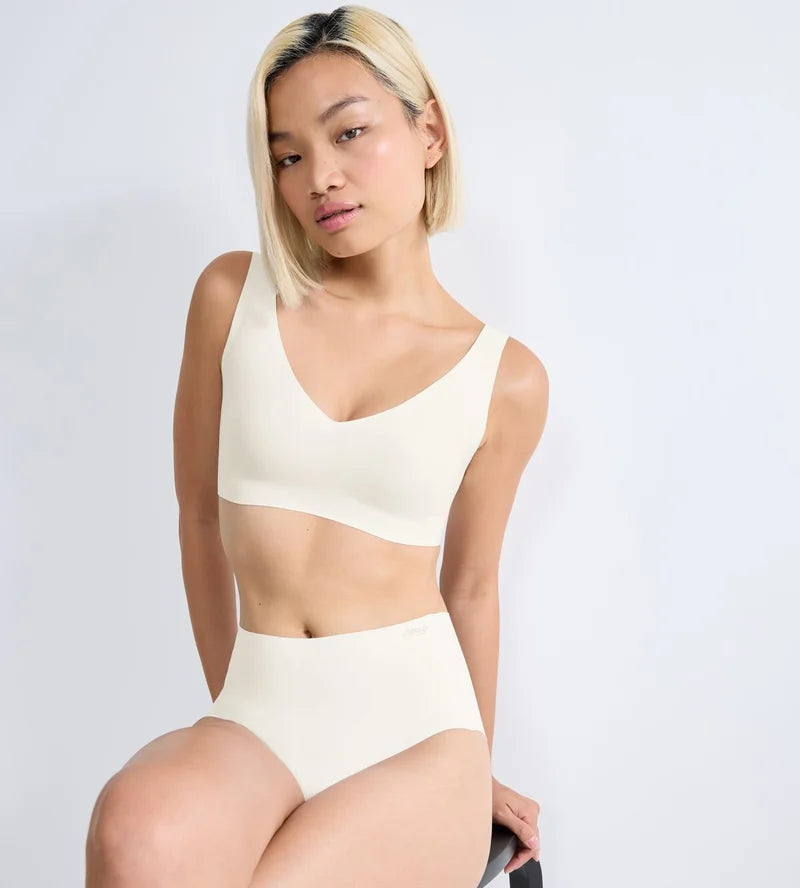 Sloggi - Zero Feel Bralette Silk White