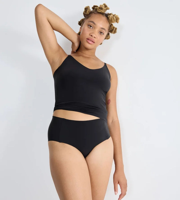 Sloggi - Zero Feel Spaghetti Top Black