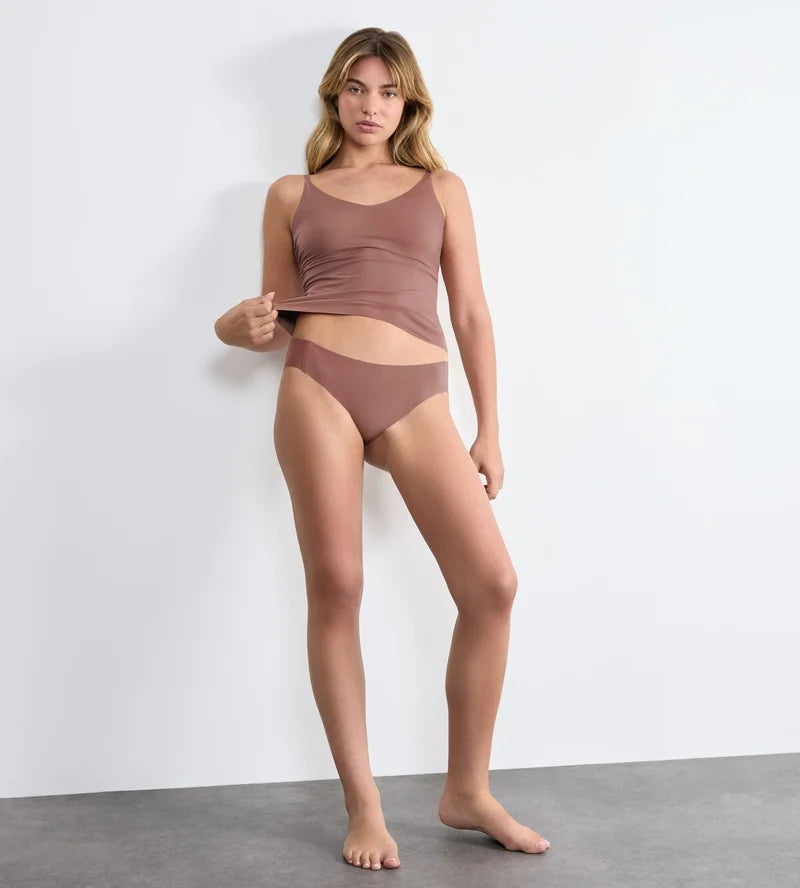 Sloggi - Zero Feel Spaghetti Top Cacao