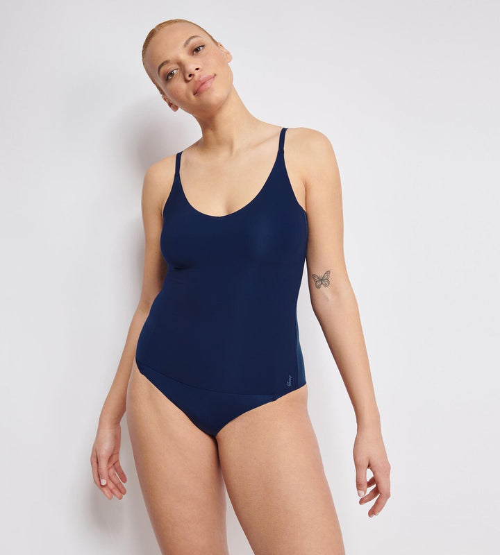 Sloggi - Zero Feel Spaghetti Top Navy Blue