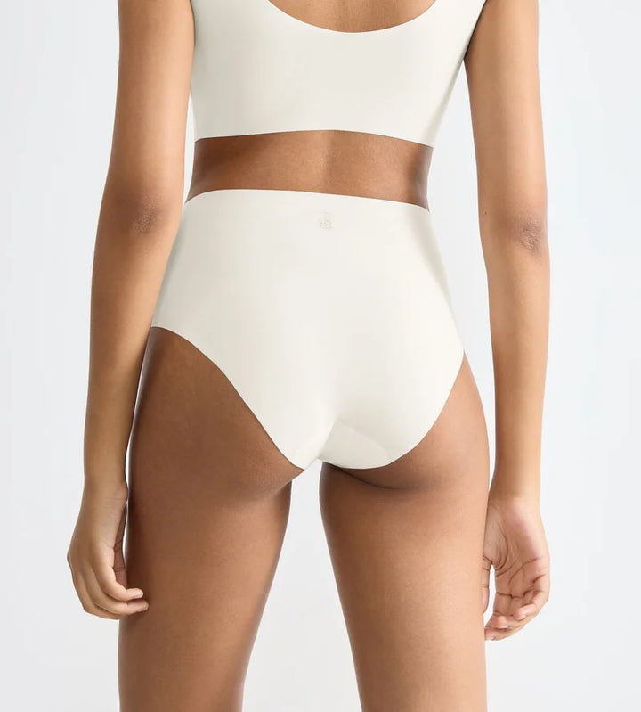 Sloggi - Zero Feel High Waist Brief Silk White