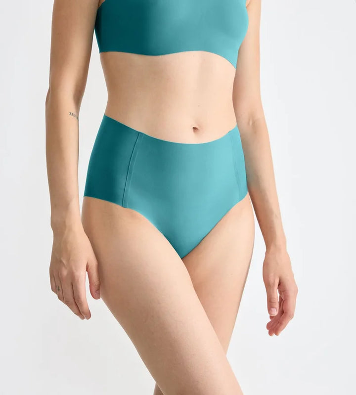 Sloggi - Zero Feel High Waist Brief Quiet Turquoise