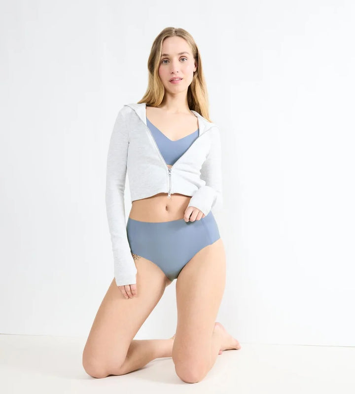 Sloggi - Zero Feel High Waist Brief Chambray