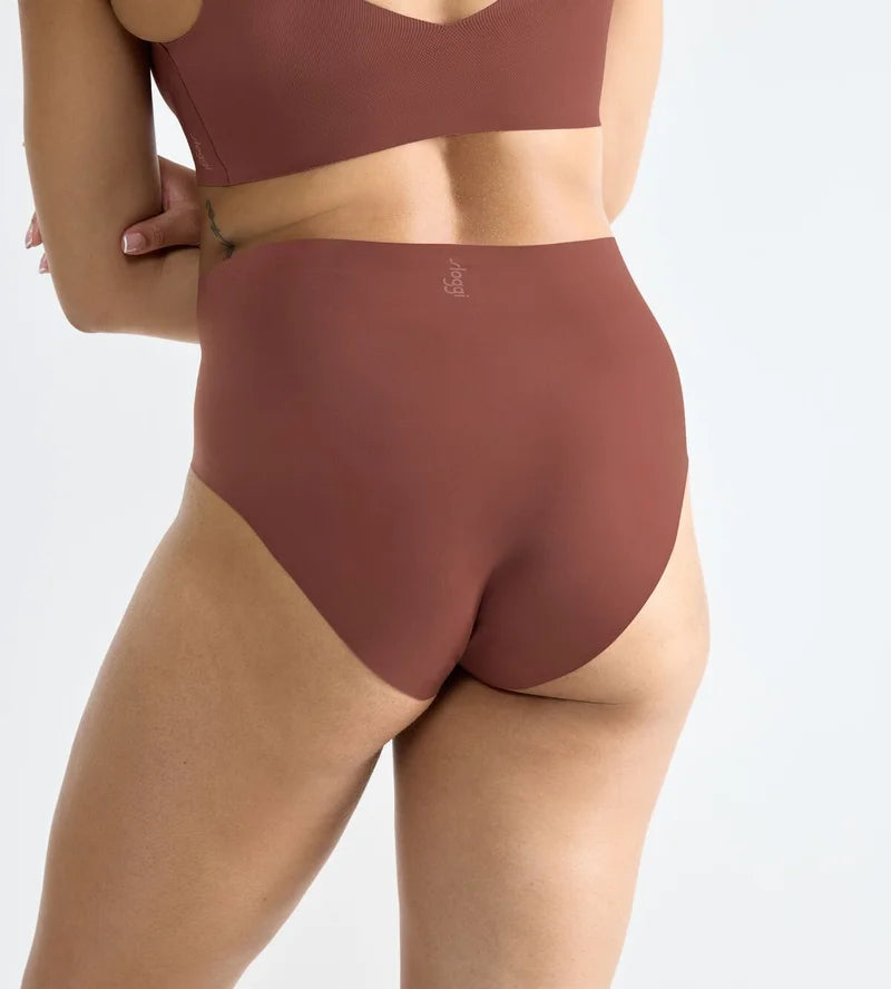 Sloggi - Zero Feel High Waist Brief Burnt Henna