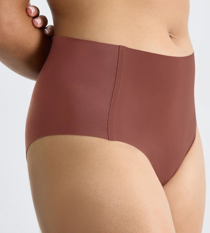 Sloggi - Zero Feel High Waist Brief Burnt Henna