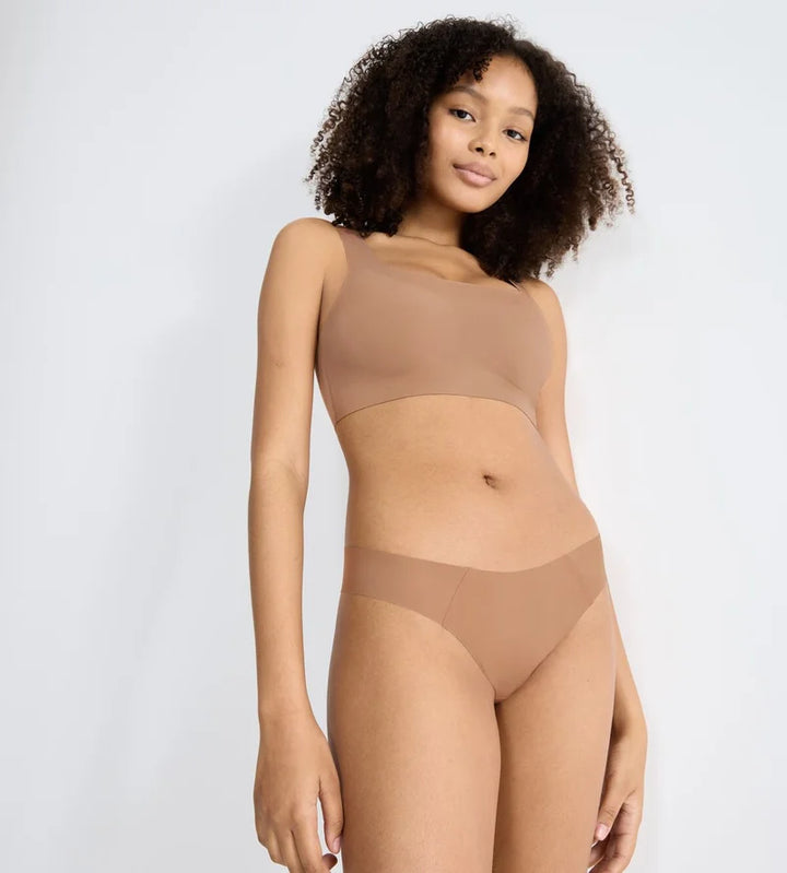 Sloggi - Zero Feel Tiny Tanga Nostalgic Brown