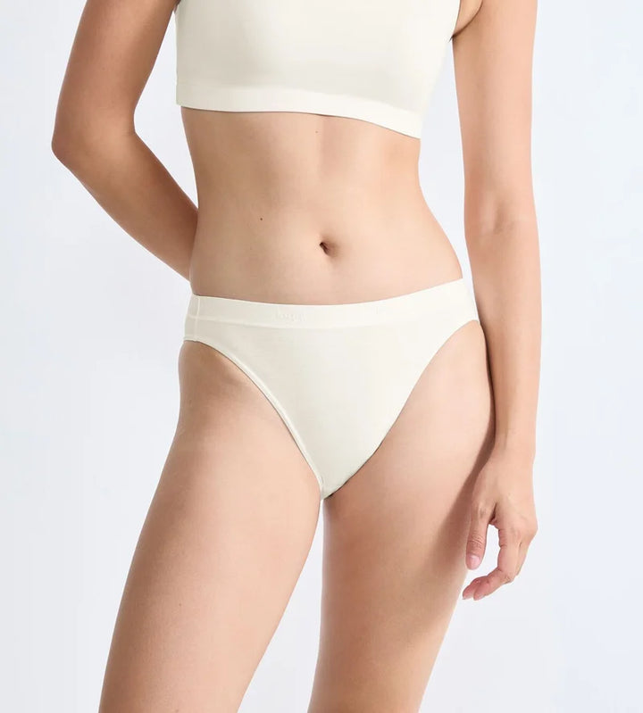 Sloggi - Go Casual High Leg Brief Silk White